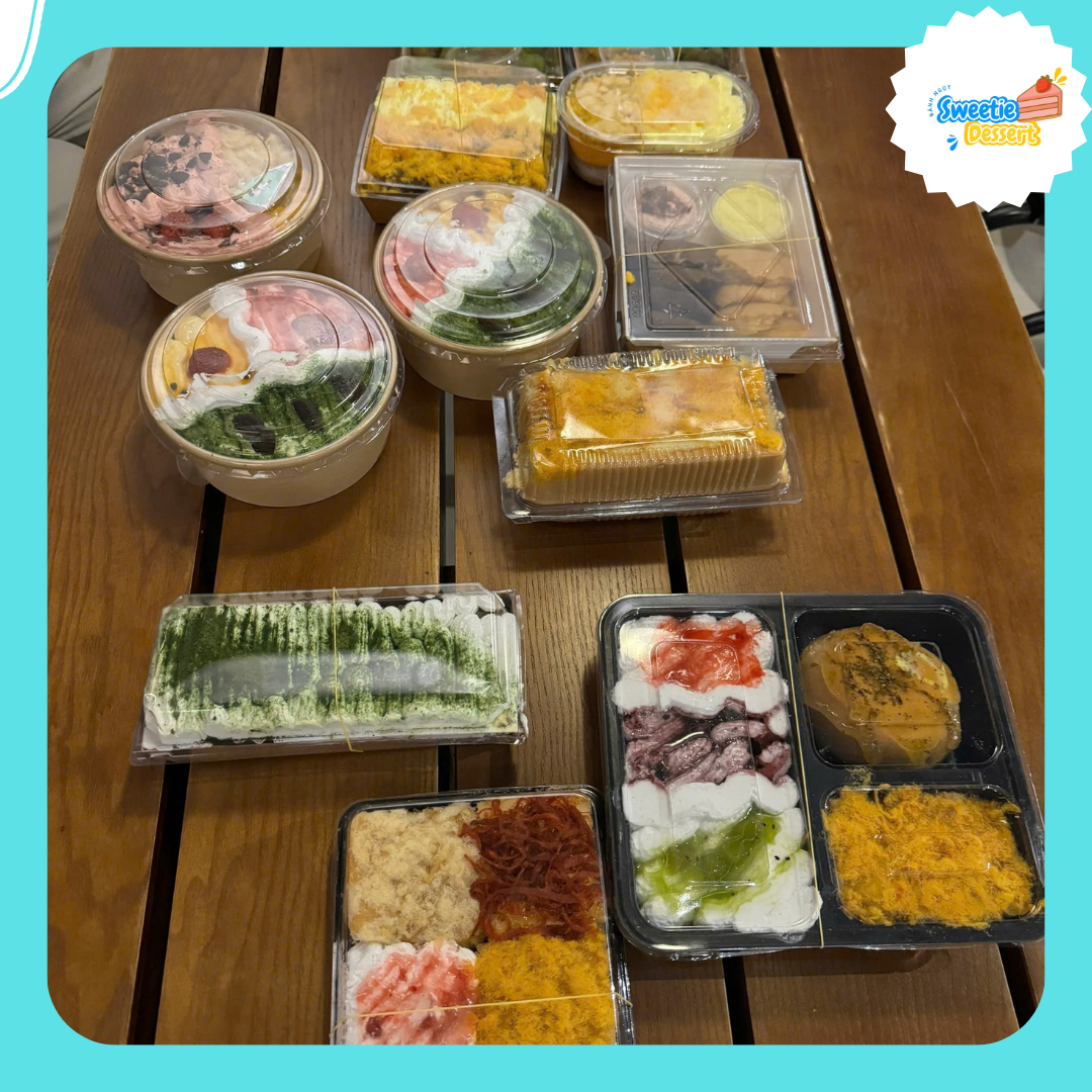 bánh ngọt nhỏ xinh